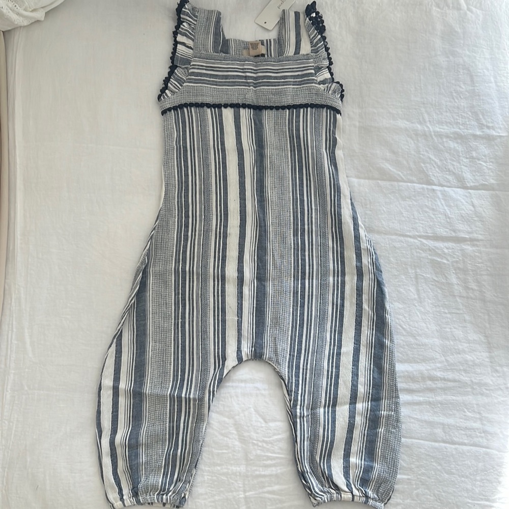 Peek Kids Dylan Stripe Toddler Jumpsuit